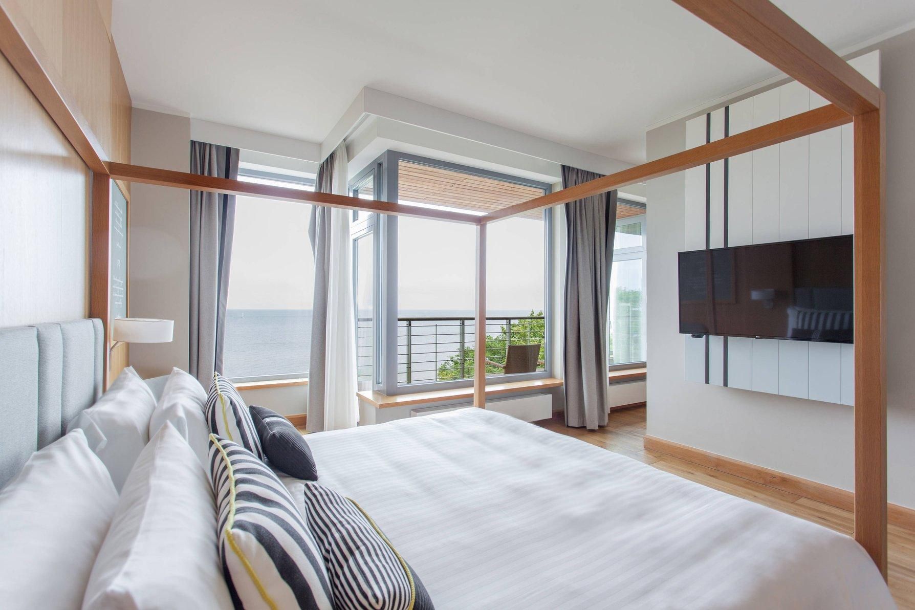 Sopot Marriott Resort & Spa Suite, 1 King, Sofa bed, Sea view, Balcony