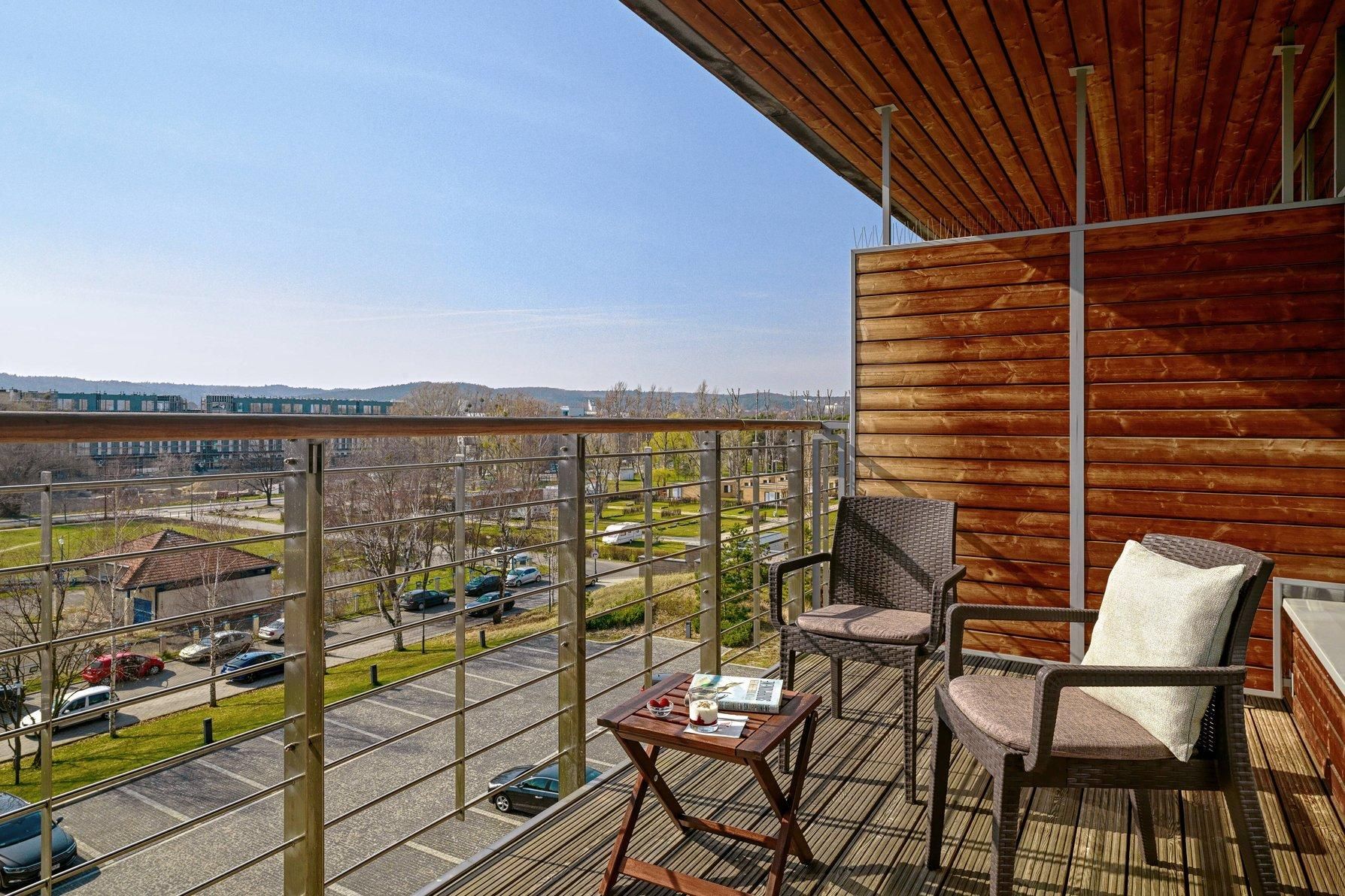 Sopot Marriott Resort & Spa Standard, Guest room, 1 King, Balcony 2