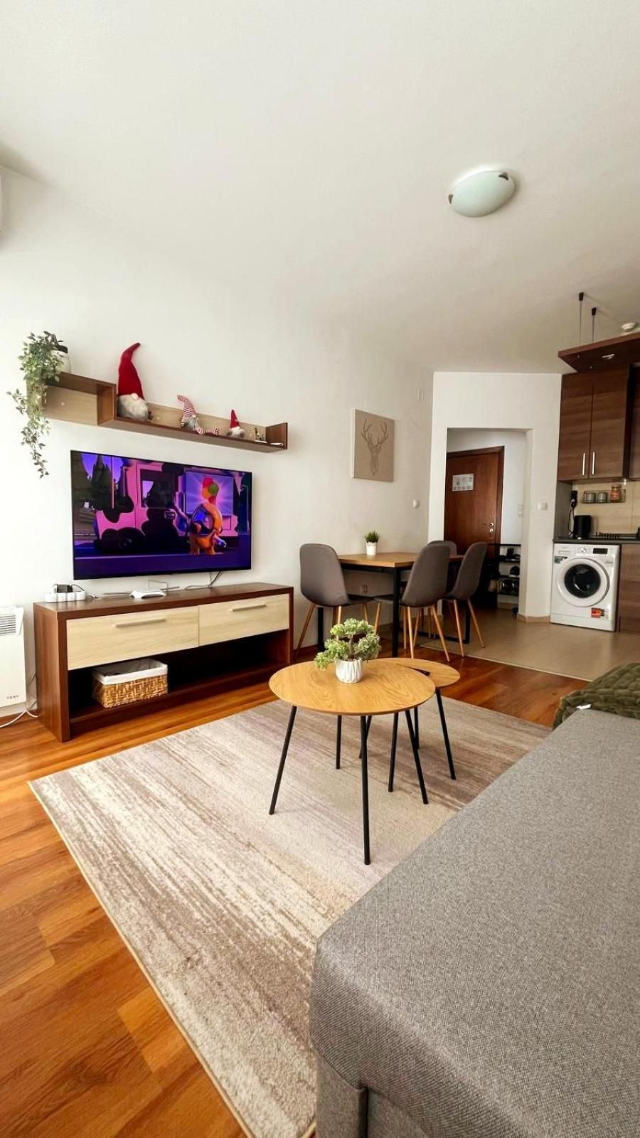 One-Bedroom Apartment with Balcony and Mountain View  
