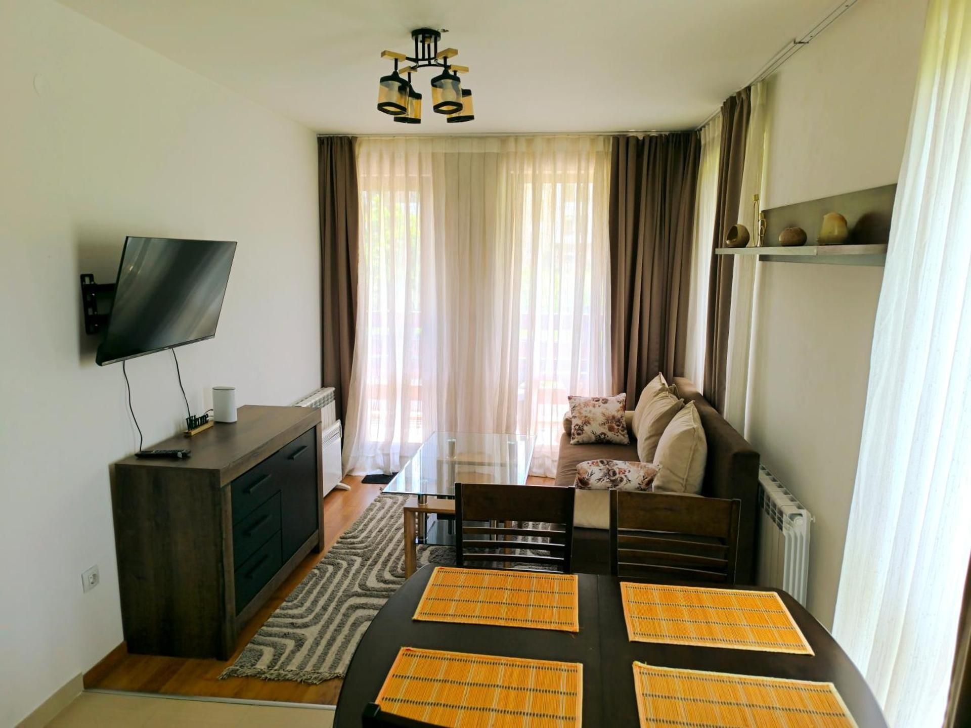 One-Bedroom Apartment with Balcony