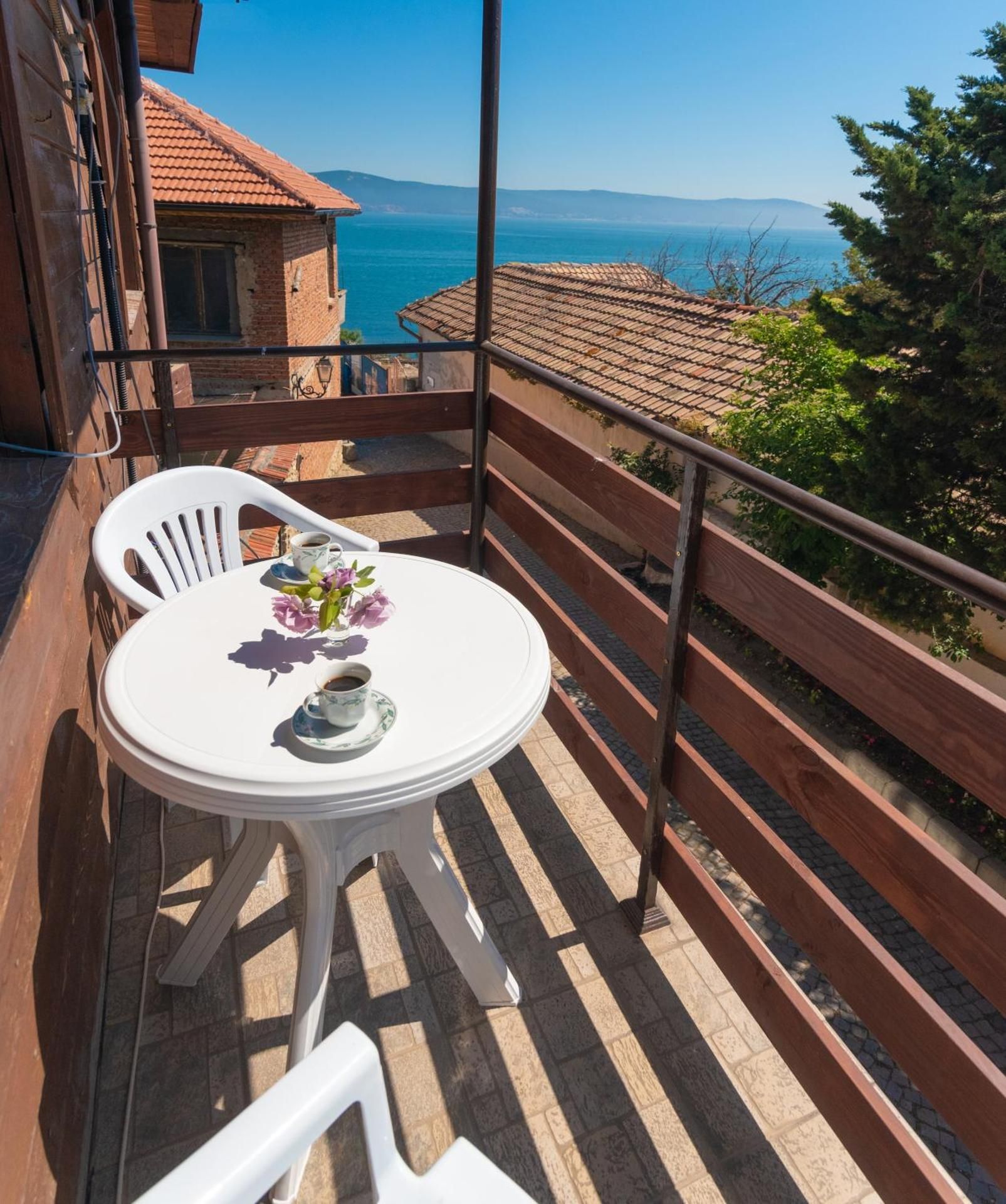 Deluxe Double Room with Balcony and Sea View