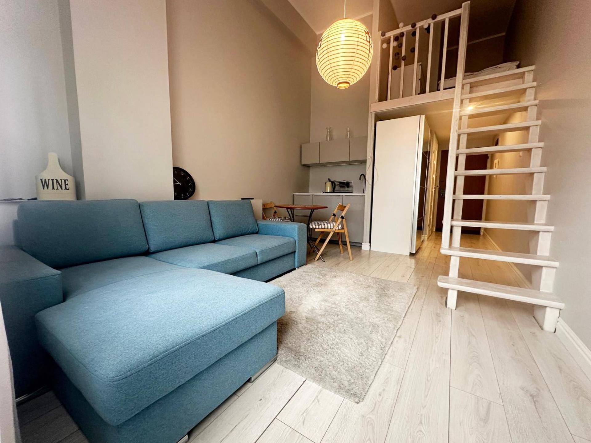Studio Apartment with Balcony