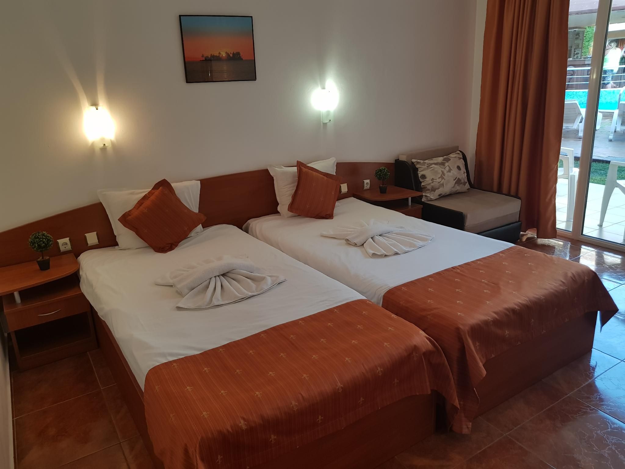 Double or Twin Room with Balcony