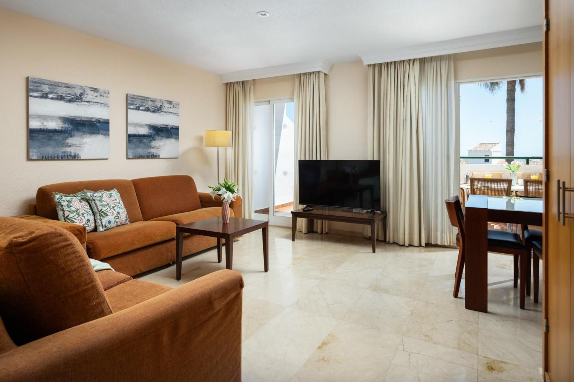 Three-Bedroom Apartment with Sea View