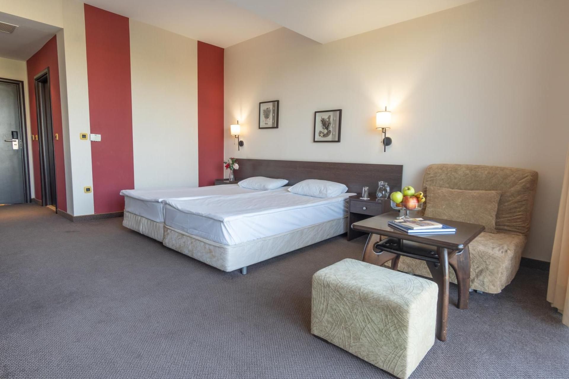 Twin Room with Balcony (2 Adults + 2 Children) 