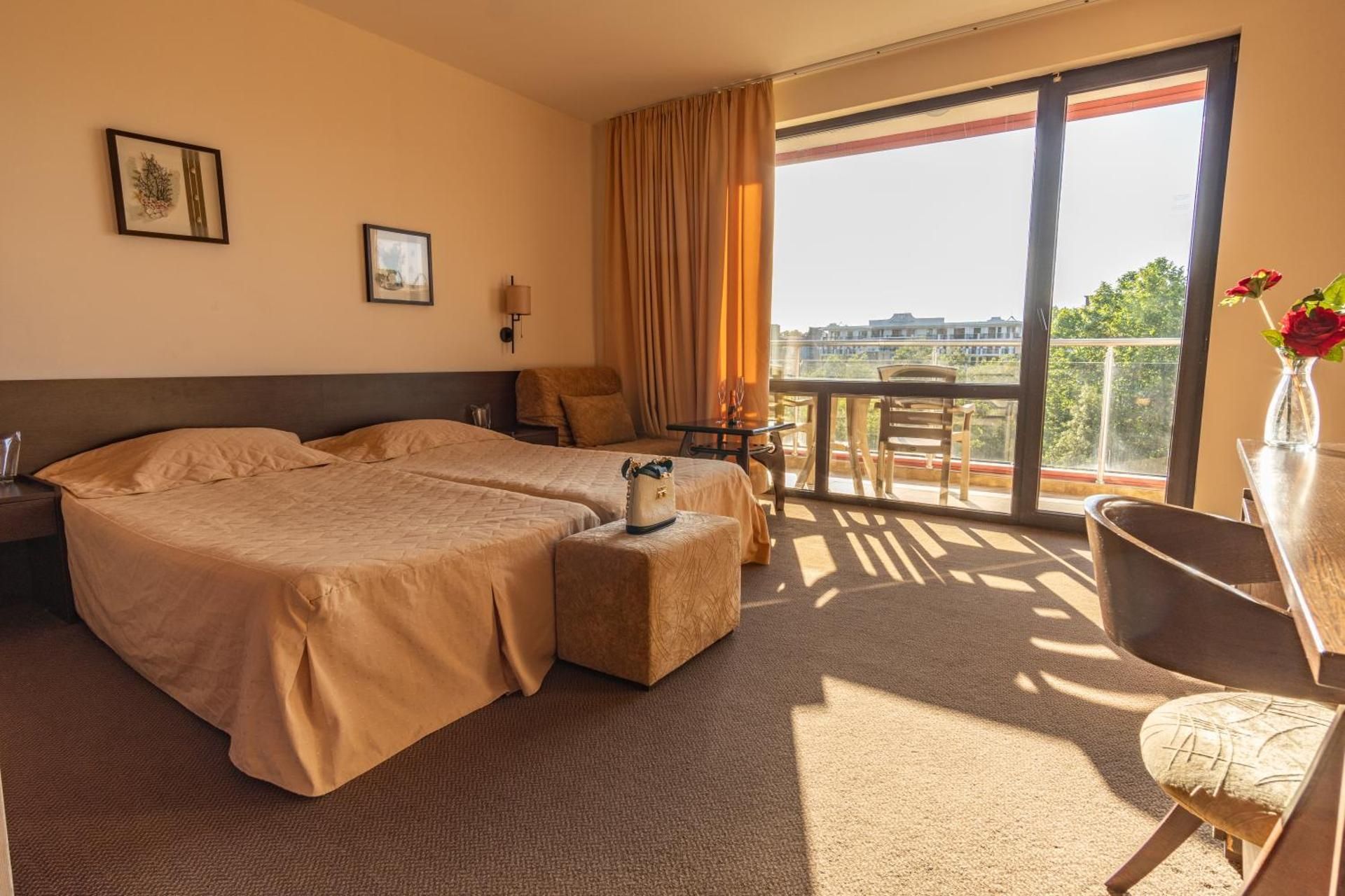 Twin Room with Balcony (2 Adults + 2 Children) 