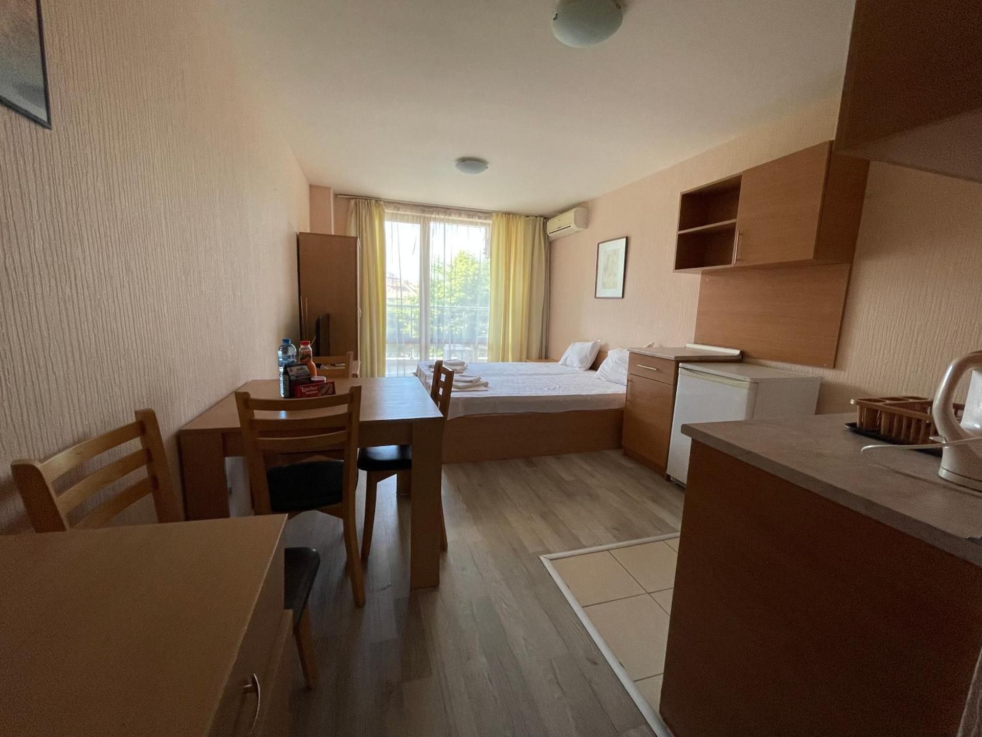 Studio with Balcony