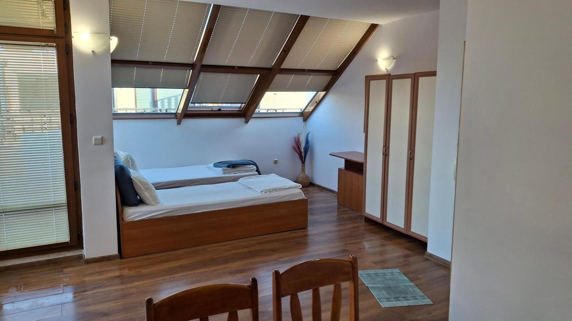Studio with Balcony