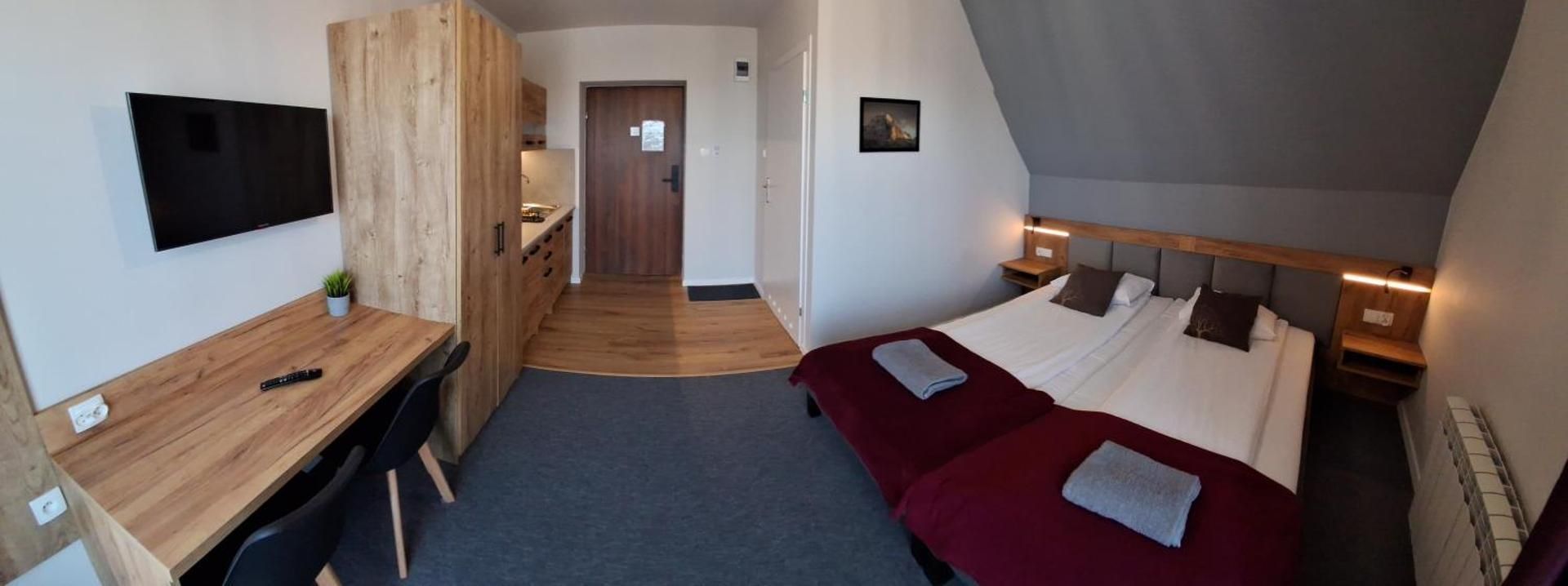 Studio Apartment with Balcony