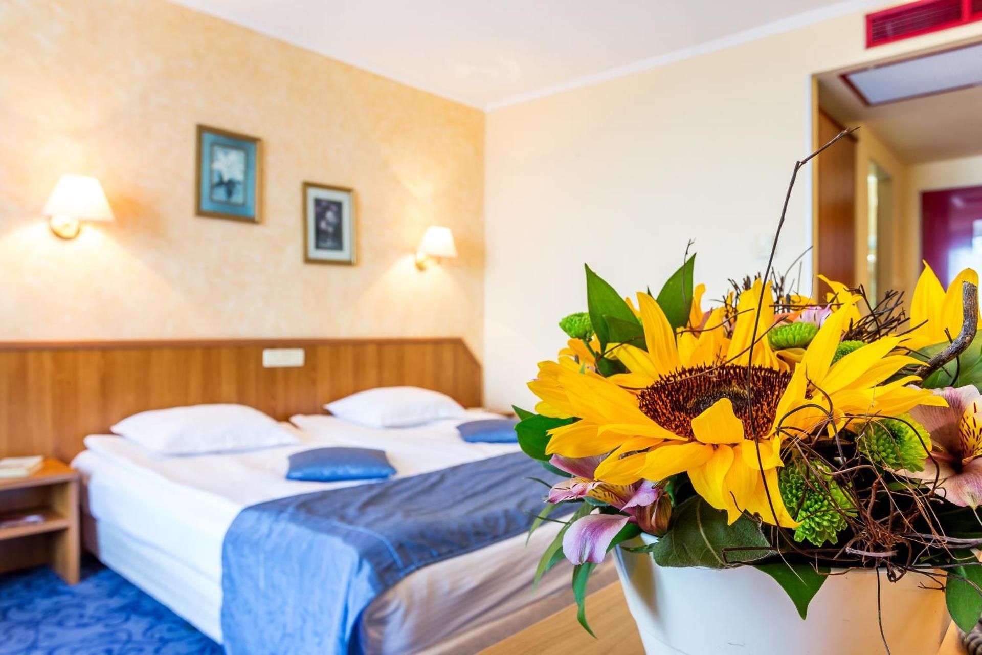 Double or Twin Room with Side Sea View