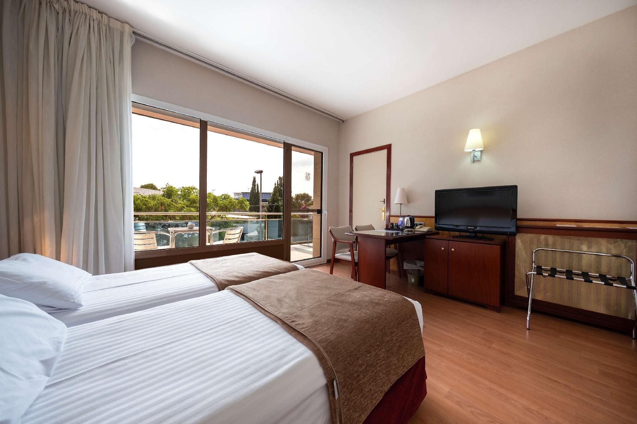 Best Western Hotel Mediterraneo 2 Single Beds, Nonsmoking, Standard Room, Air Conditioning