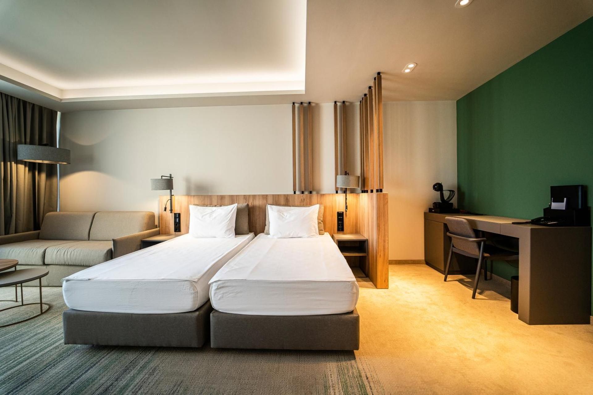 Double Room with Park View (2 Adults + 2 Children) -  Free Parking & Beach Access