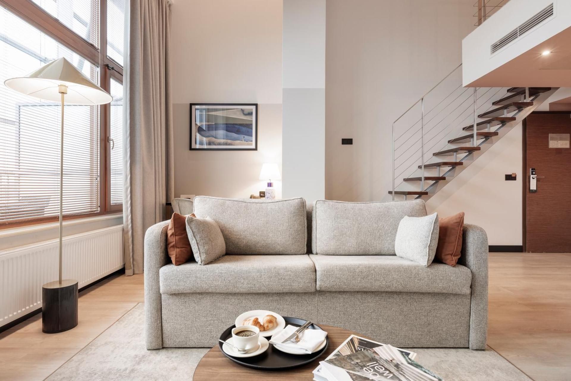 Two-Bedroom Premium Queen Suite with Sofa Bed and Mezzanine