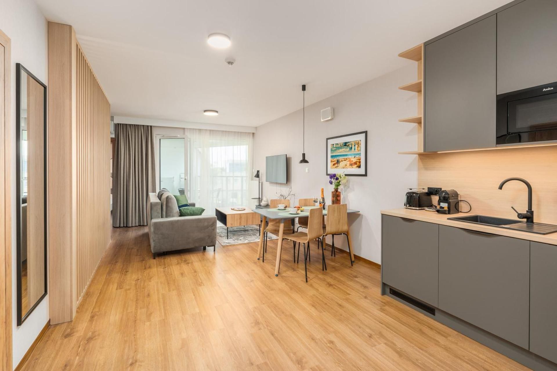 Family Room with Balcony