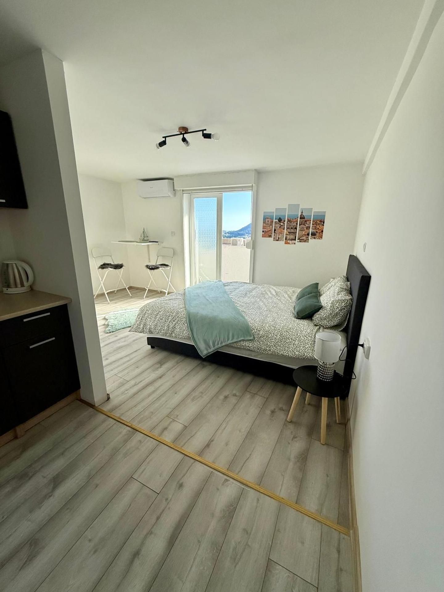 Studio with Balcony