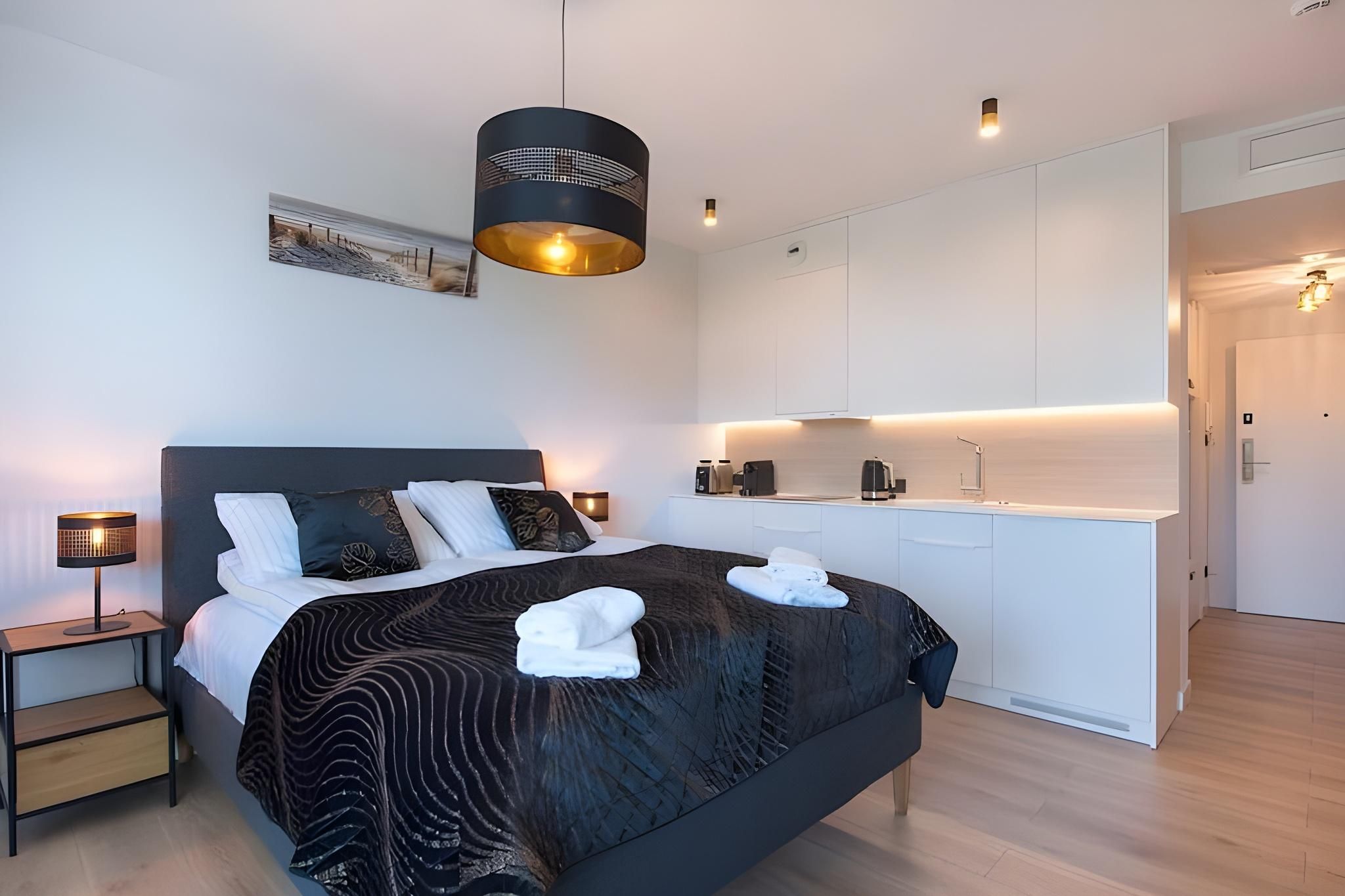 Luxurious apartment for 3 people in Pobierowo.