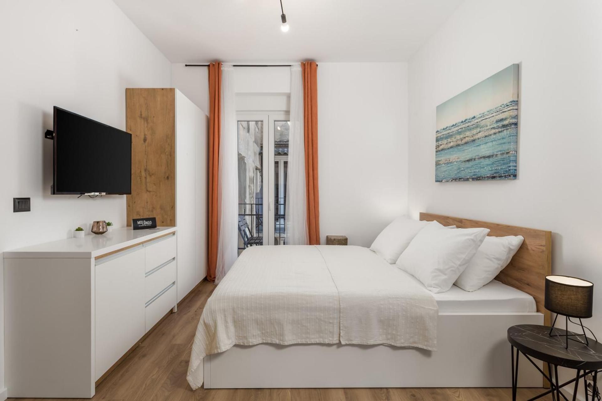 Studio with Balcony