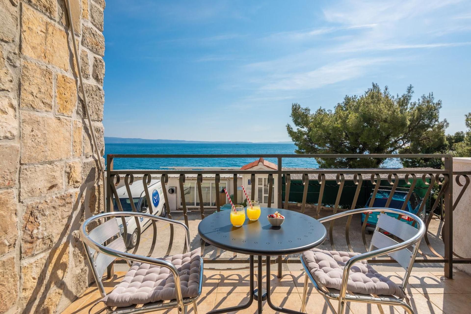 Double Room with Balcony and Sea View