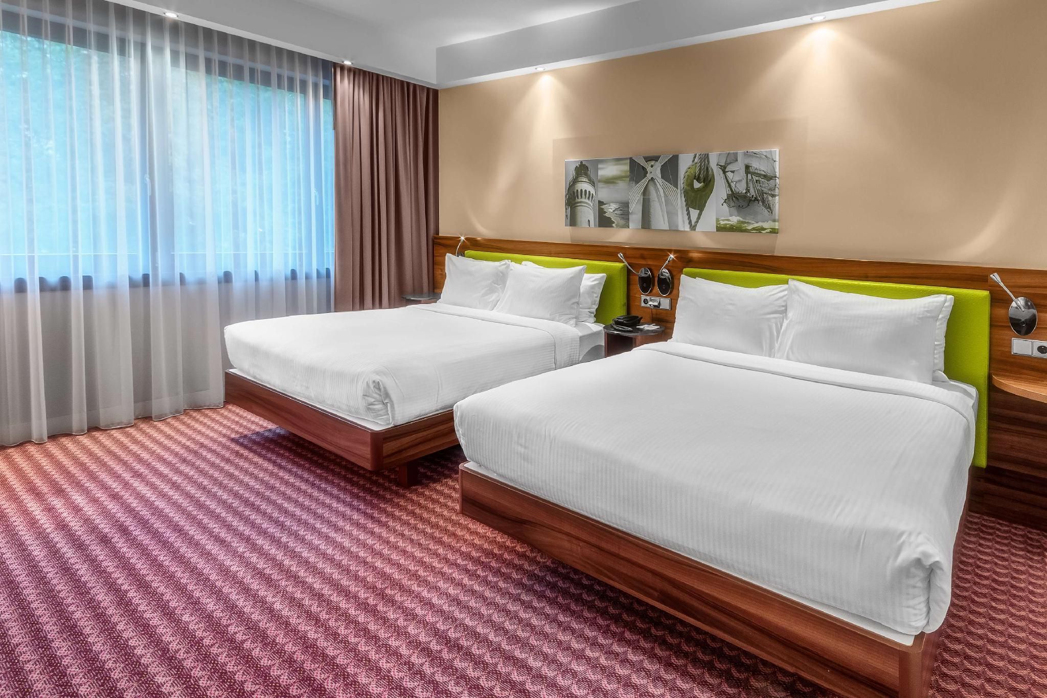 Two Queen Bed room