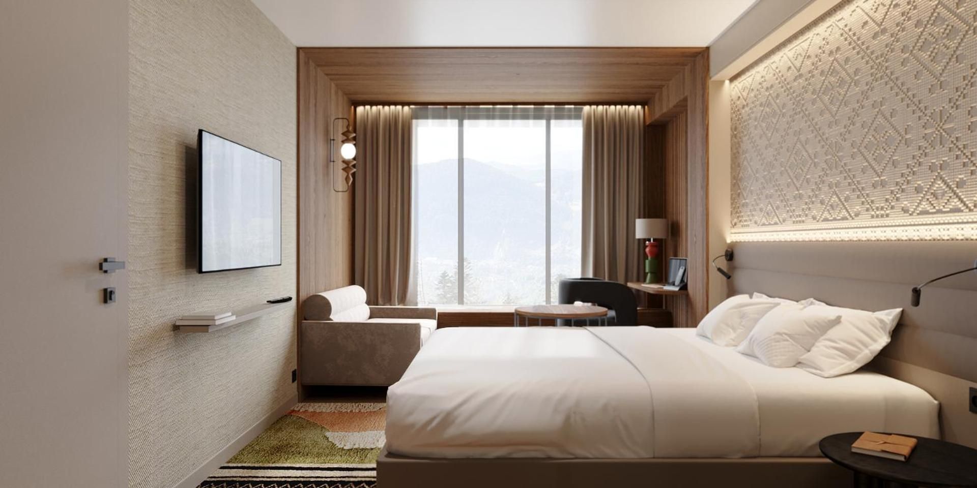 Classic Double Room with Mountain View