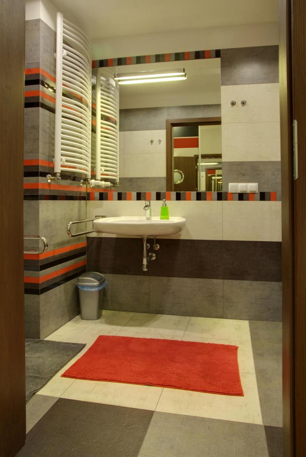 Two-Bedroom Superior Apartment with courtyard view and partial mountain view with balcony