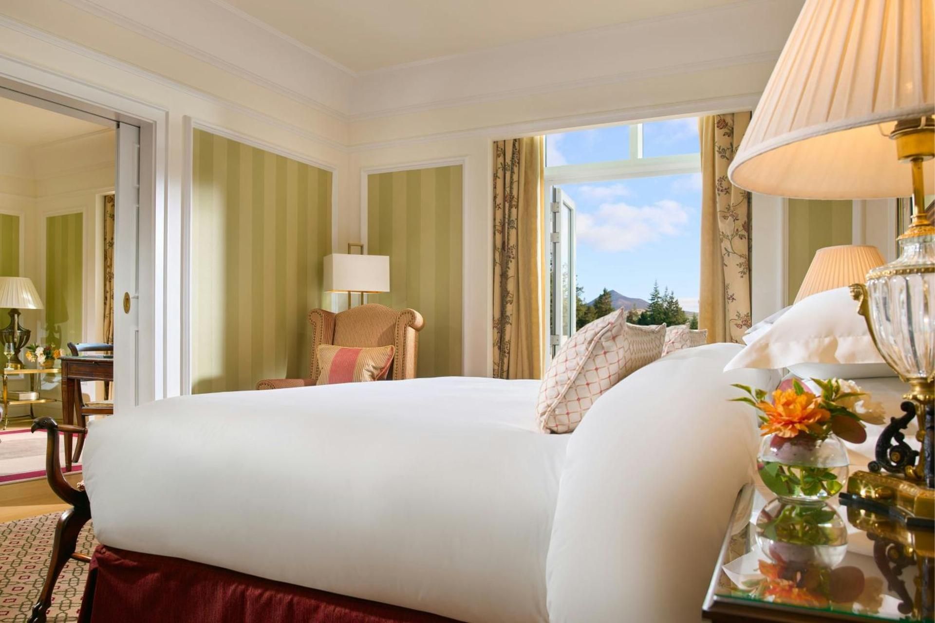One-Bedroom Double Suite with Mountain View and Balcony