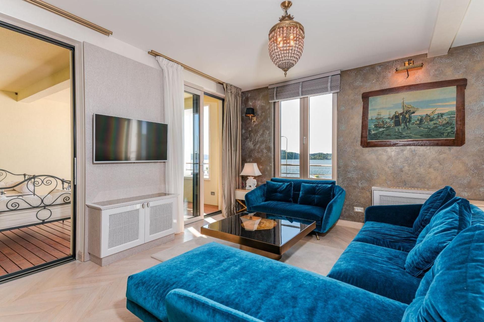 Three-Bedroom Apartment with Sea View