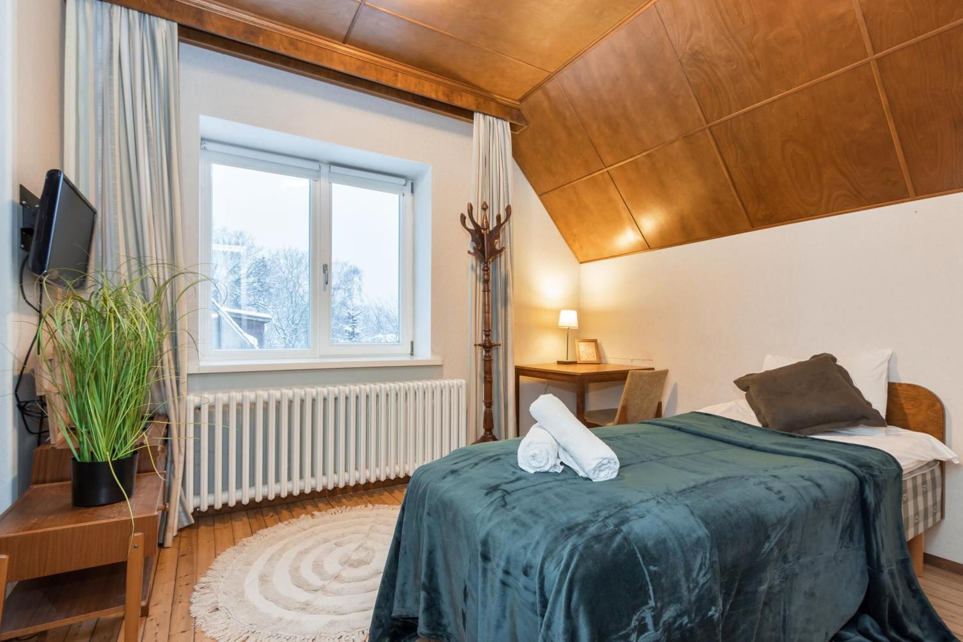 Single Room with Garden View