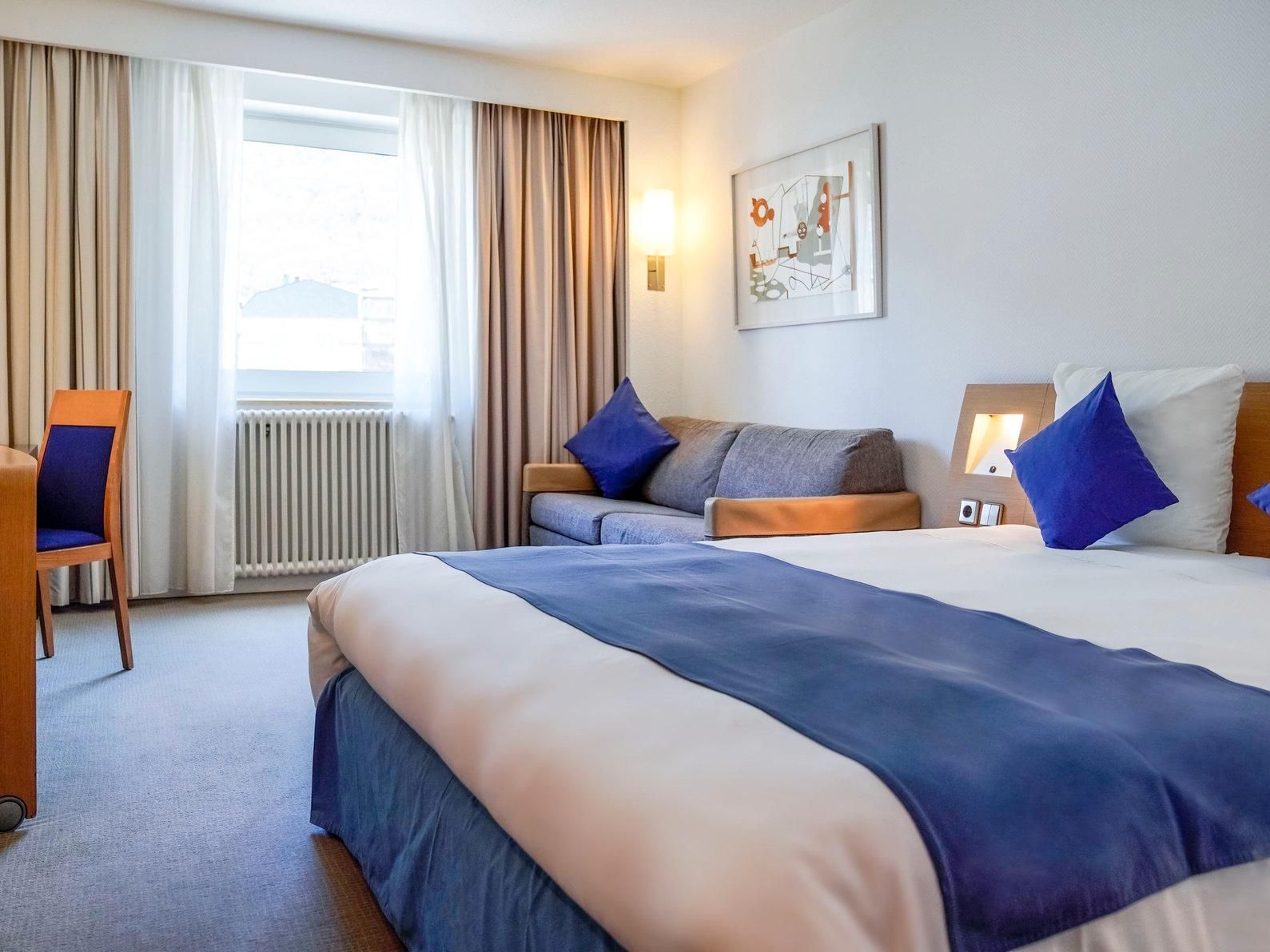 Novotel Andorra Superior Room with one double bed and one sofa bed 2