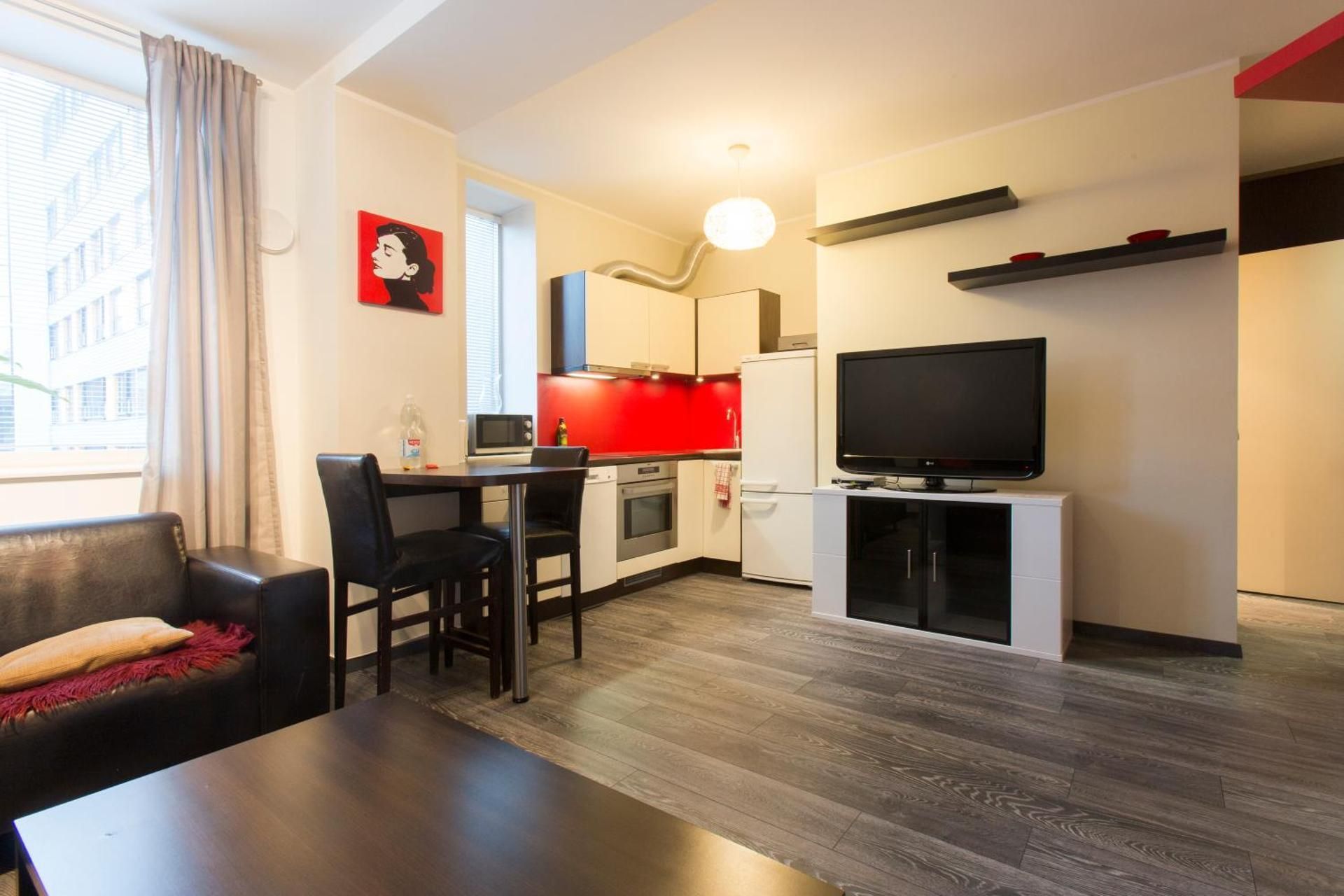 One-Bedroom Apartment with Sauna