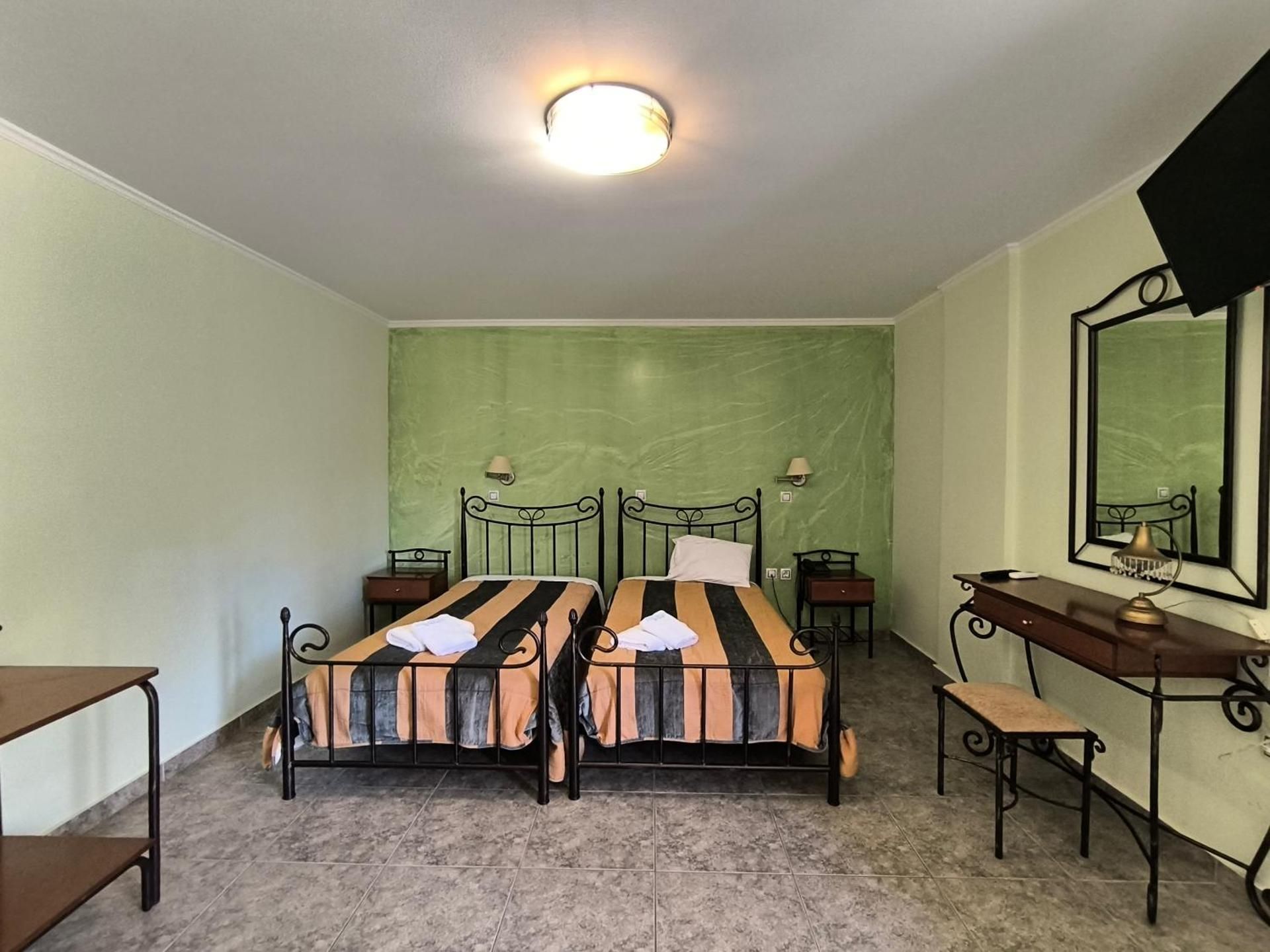 Double or Twin Room with Side Sea View