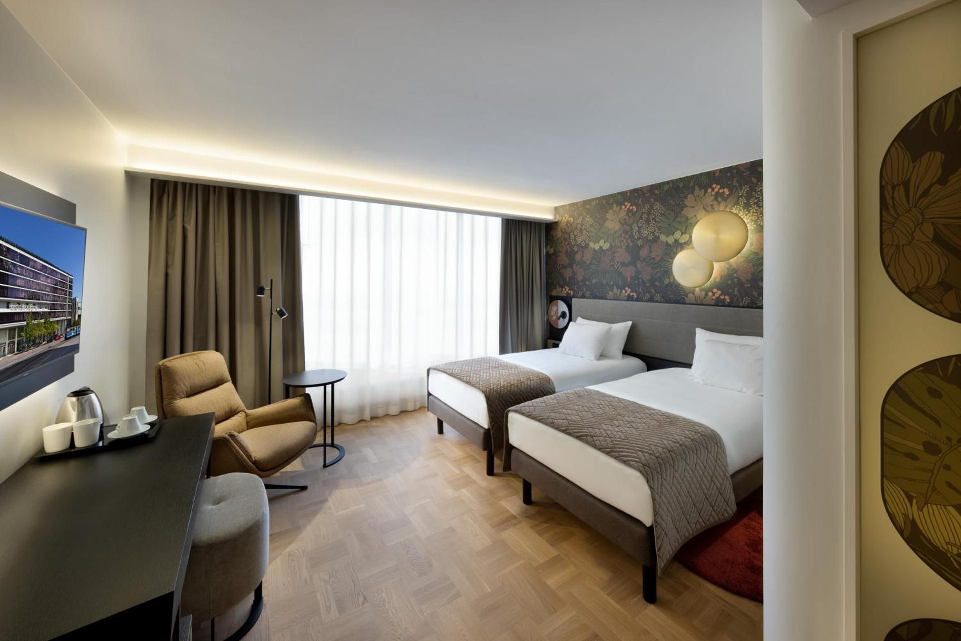 2 Single Beds, Nonsmoking, Standard Room, Kettle, Air Conditioning
