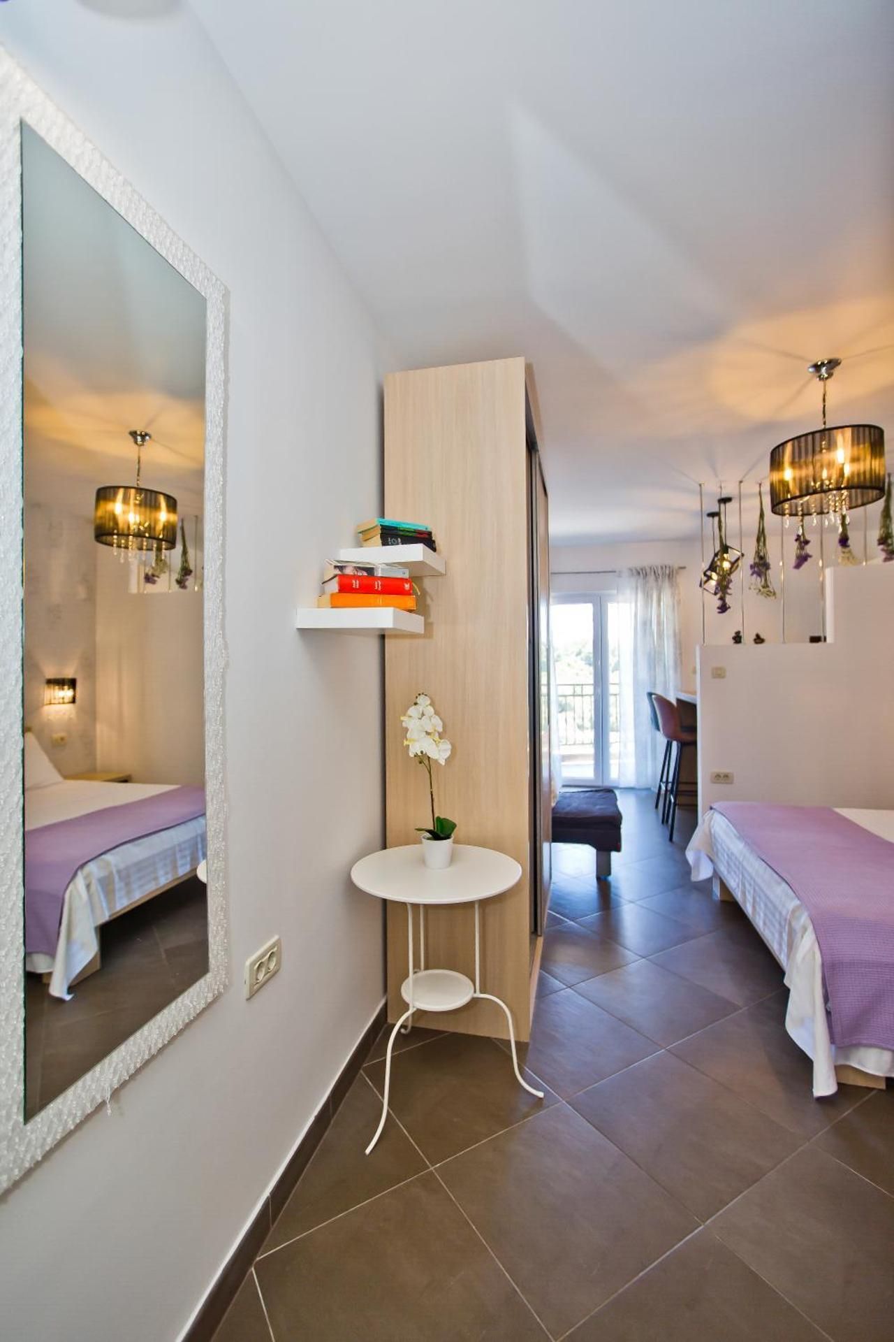 Studio with Balcony with Sea View