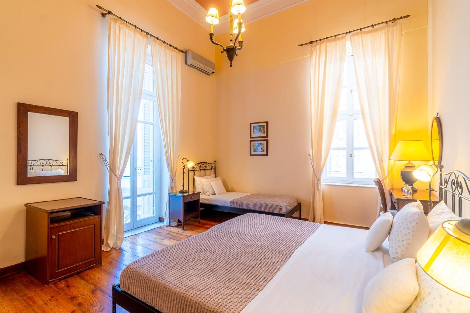 Archontiko Eleni Hotel by Explore Andros Triple Room with Balcony 2