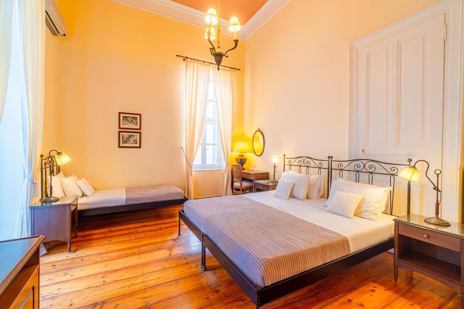 Archontiko Eleni Hotel by Explore Andros Triple Room with Balcony