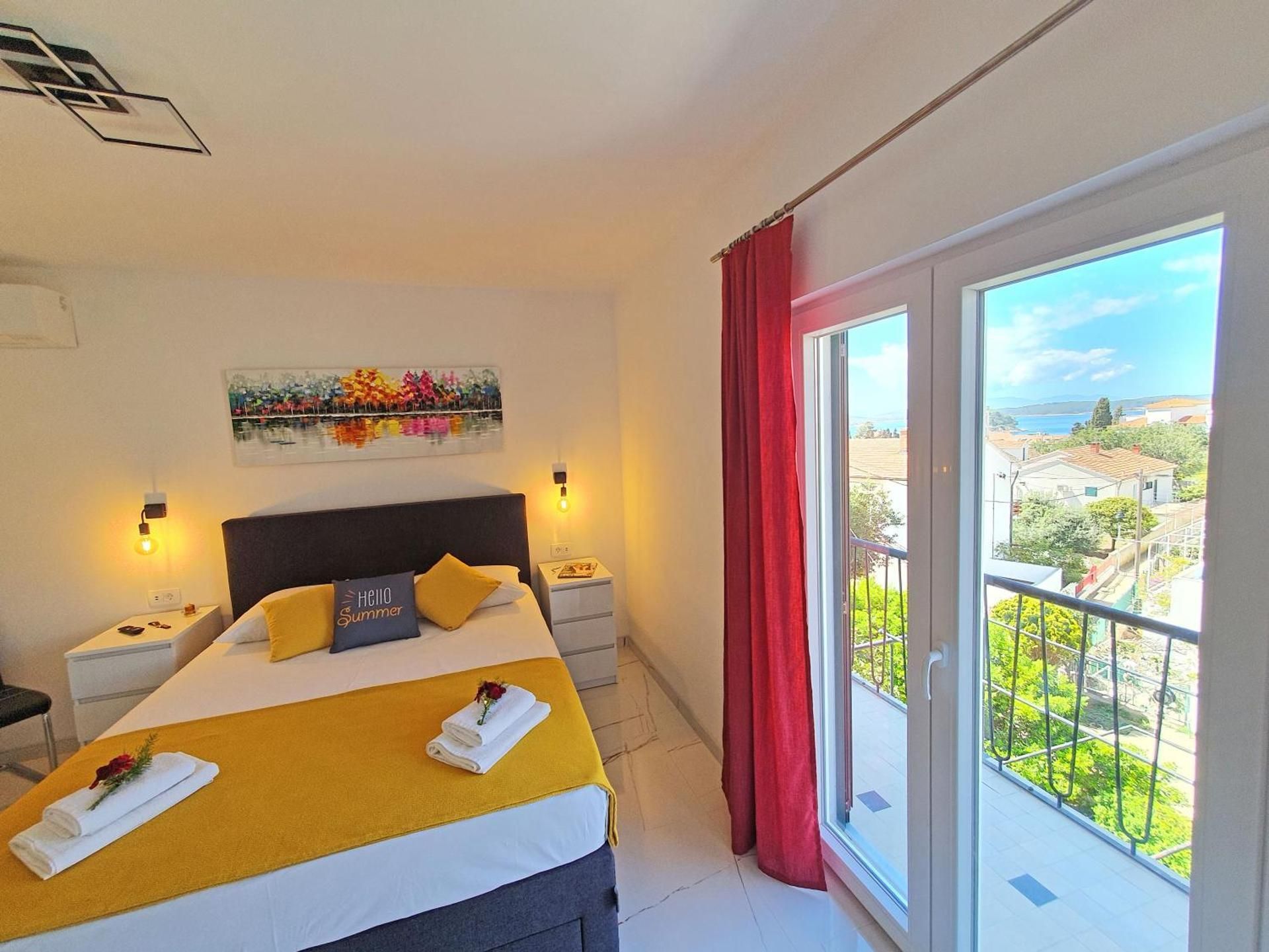 Double Room with Balcony and Sea View