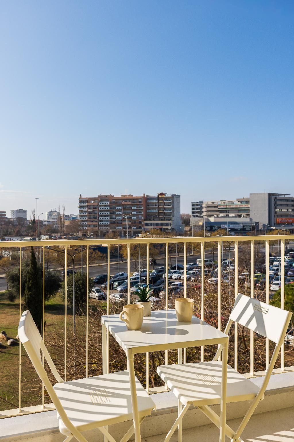 Studio with Balcony