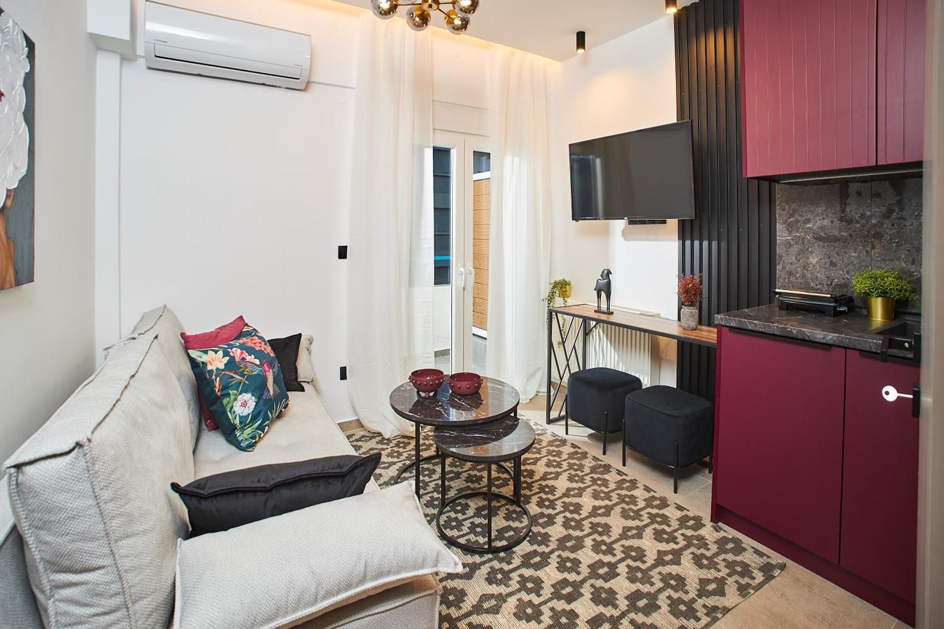 One-Bedroom Apartment with Terrace