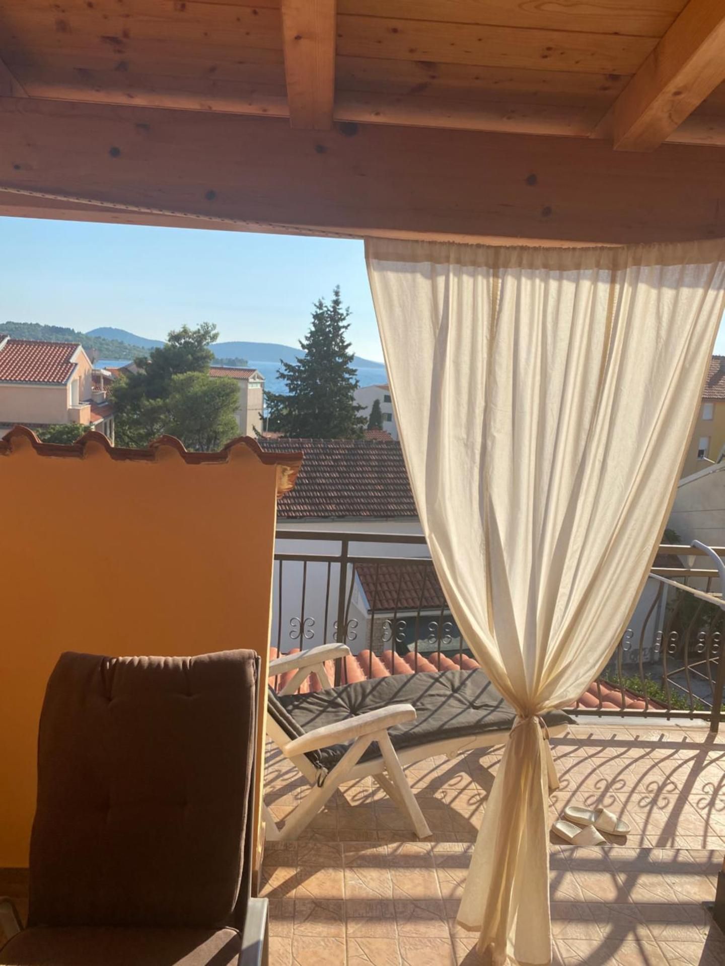 Two-Bedroom Apartment with Terrace and Sea View