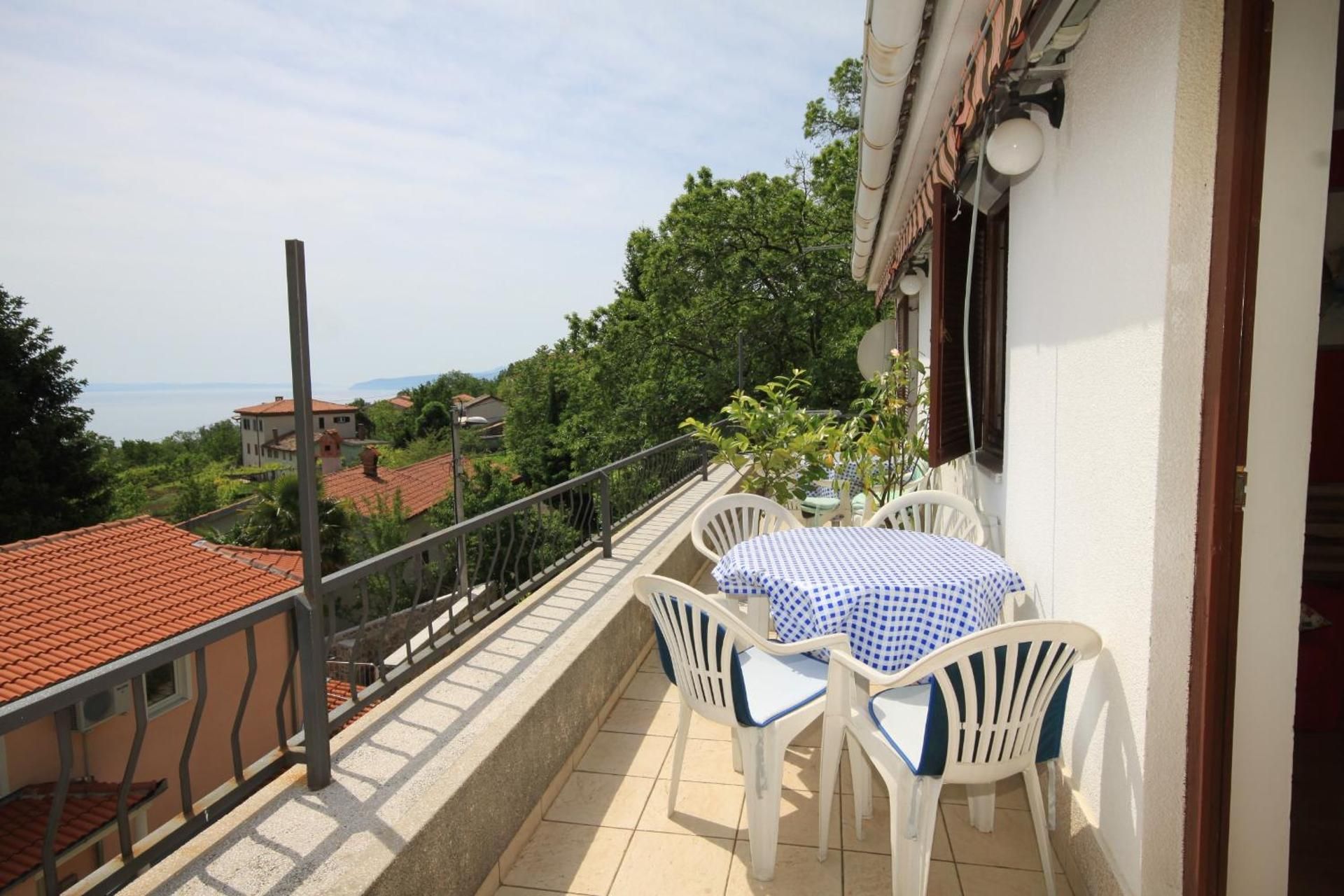 One-Bedroom Apartment with Balcony and Sea View