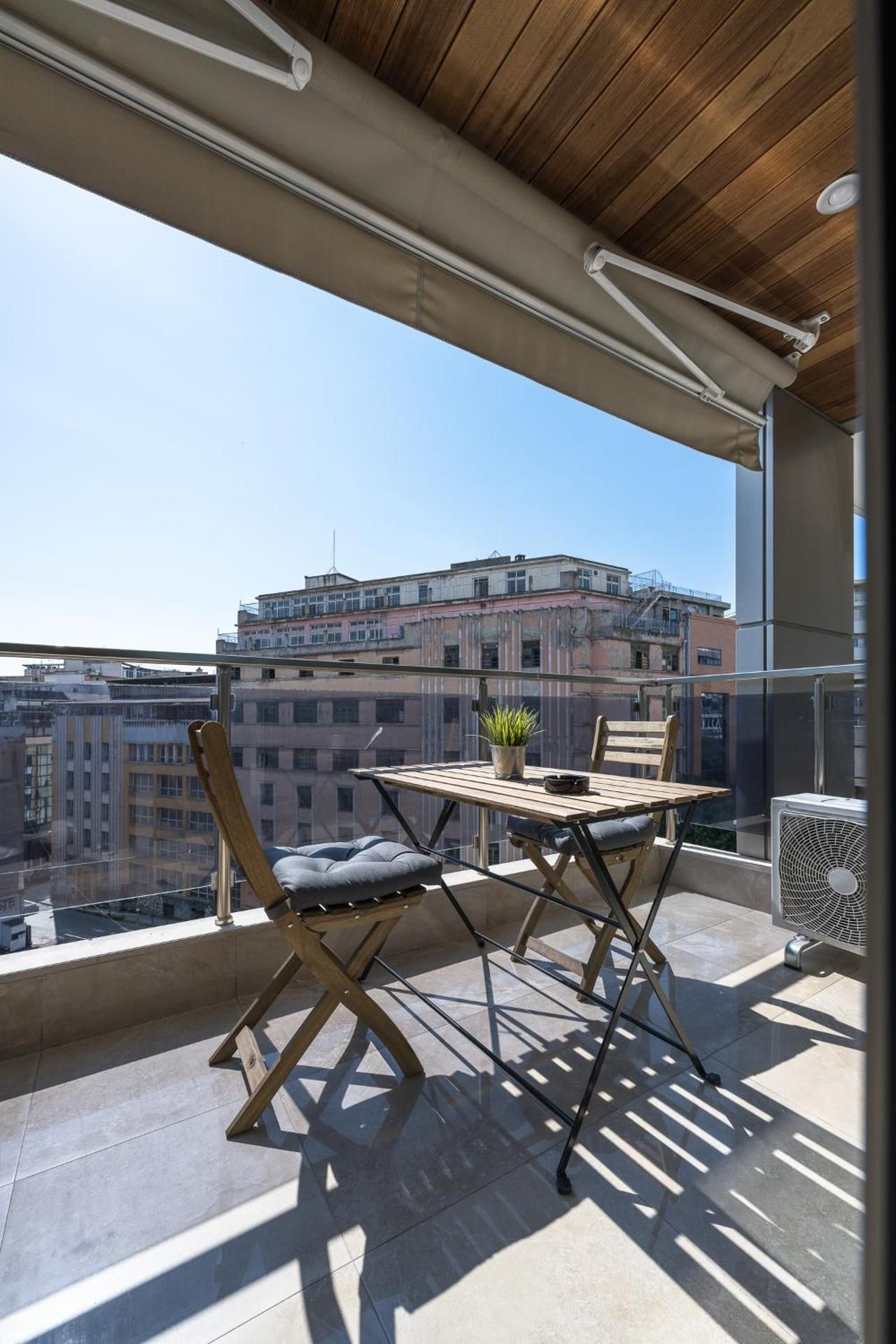 Studio with Balcony