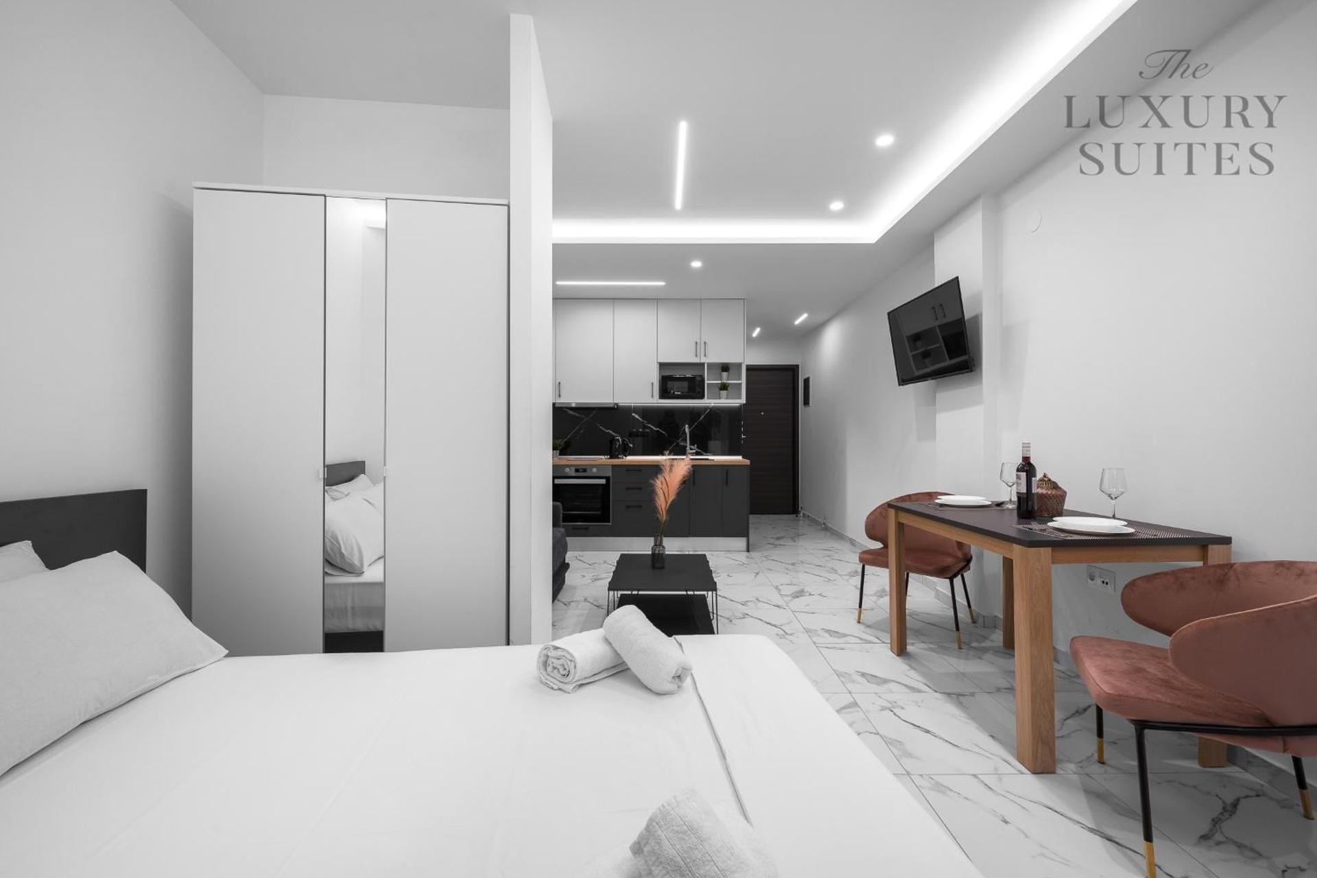 Studio with Balcony