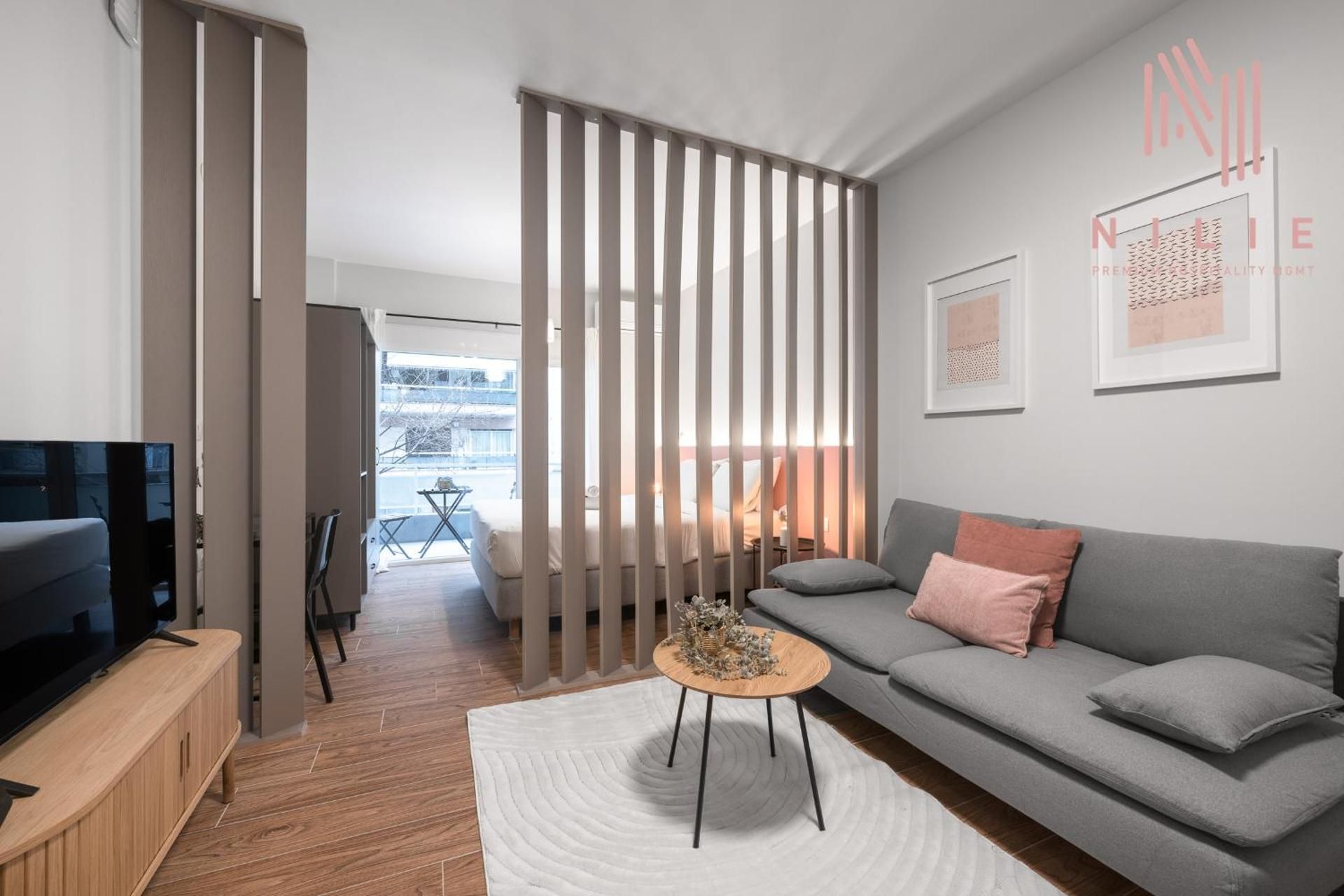 Studio with Balcony