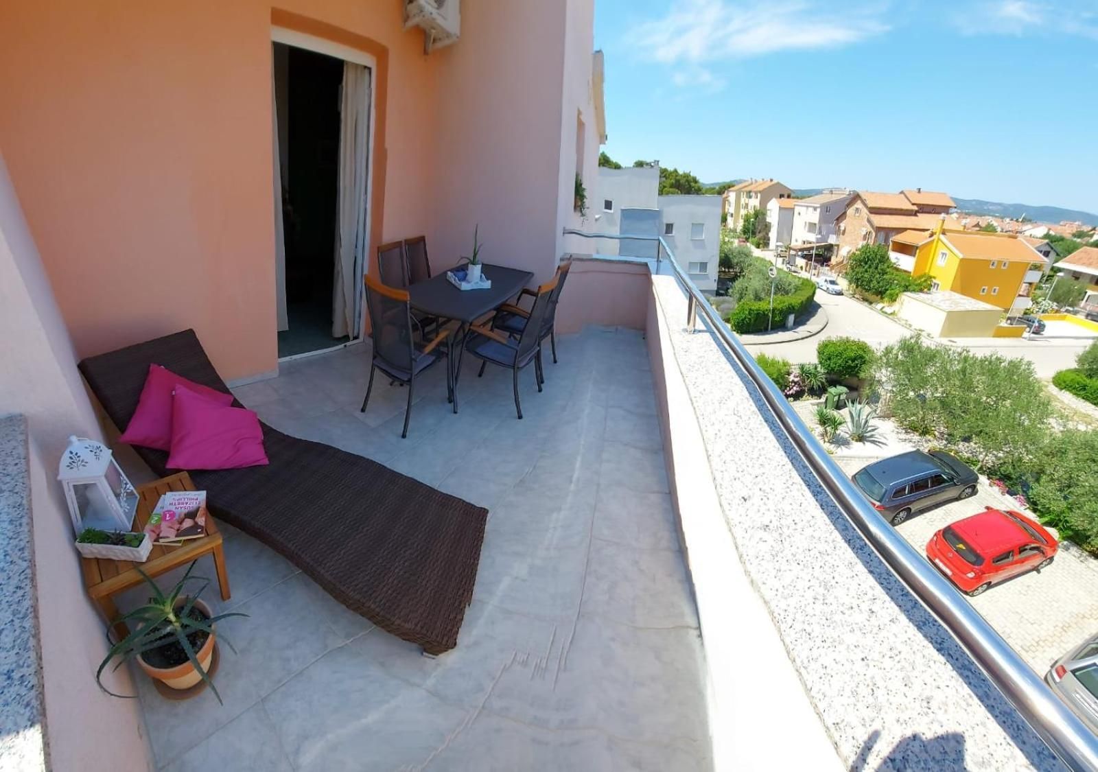 Two-Bedroom Apartment with Balcony