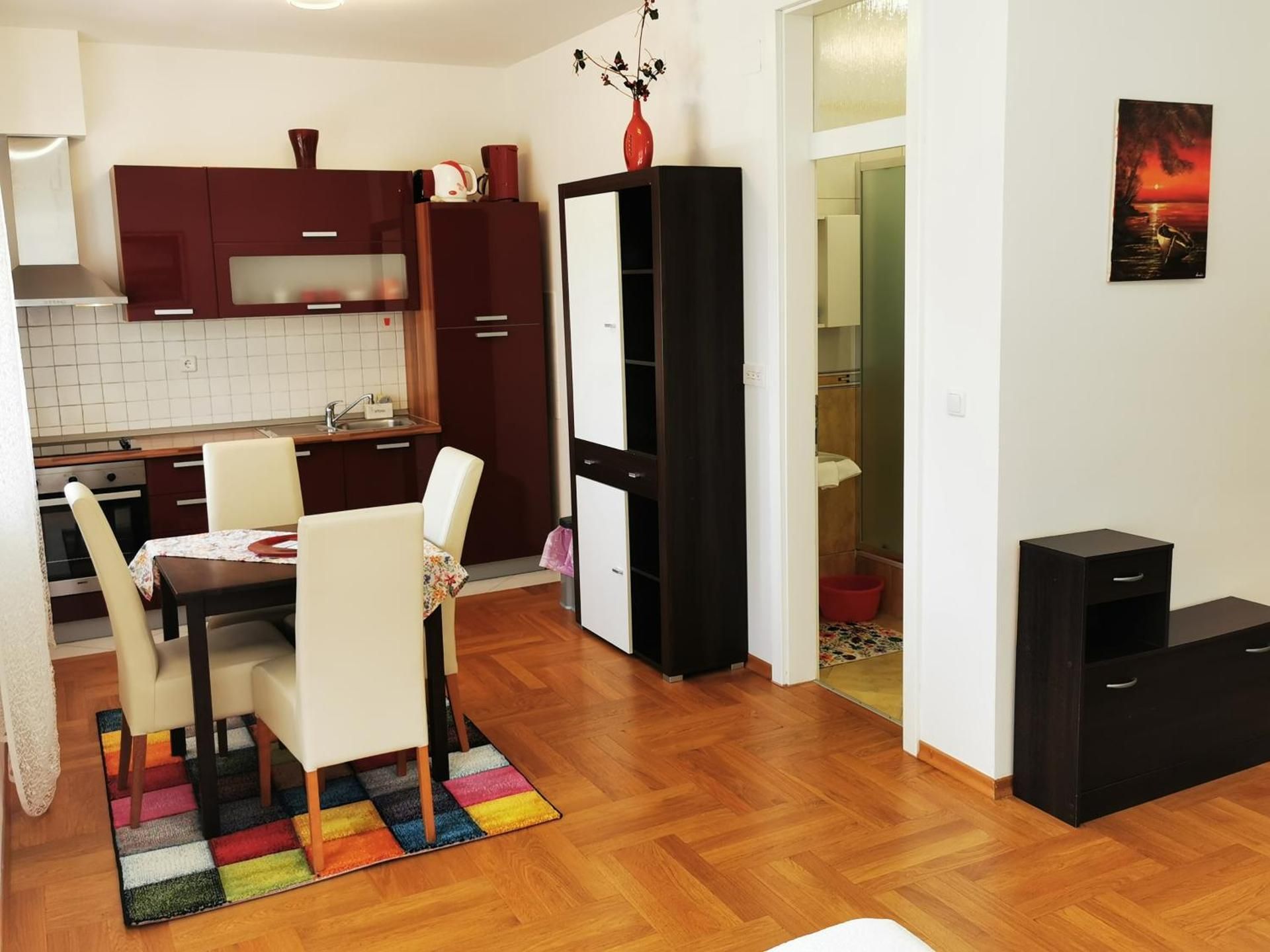 Studio with Balcony