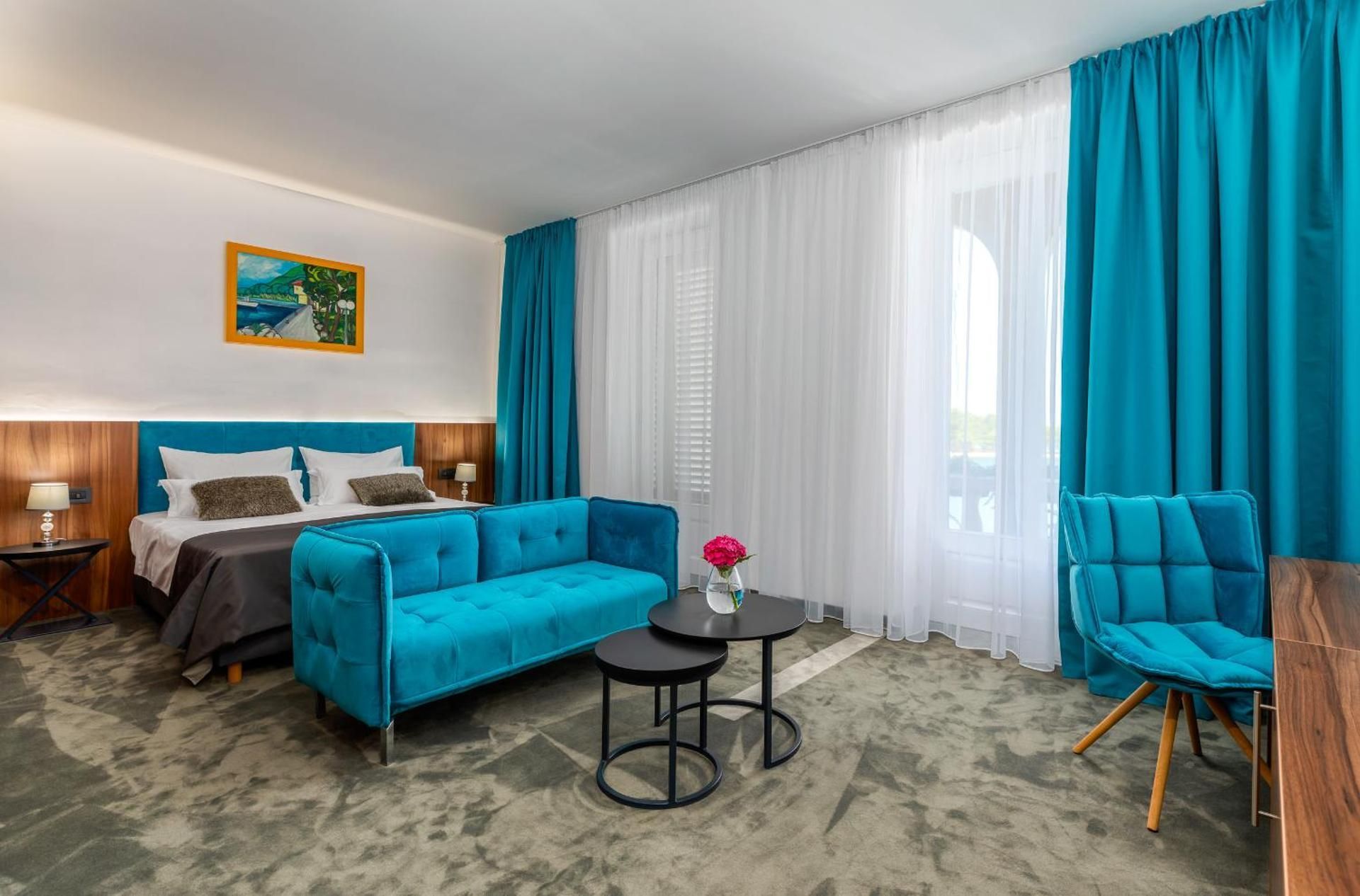 Superior Double Room With Balcony and Sea View 2+1