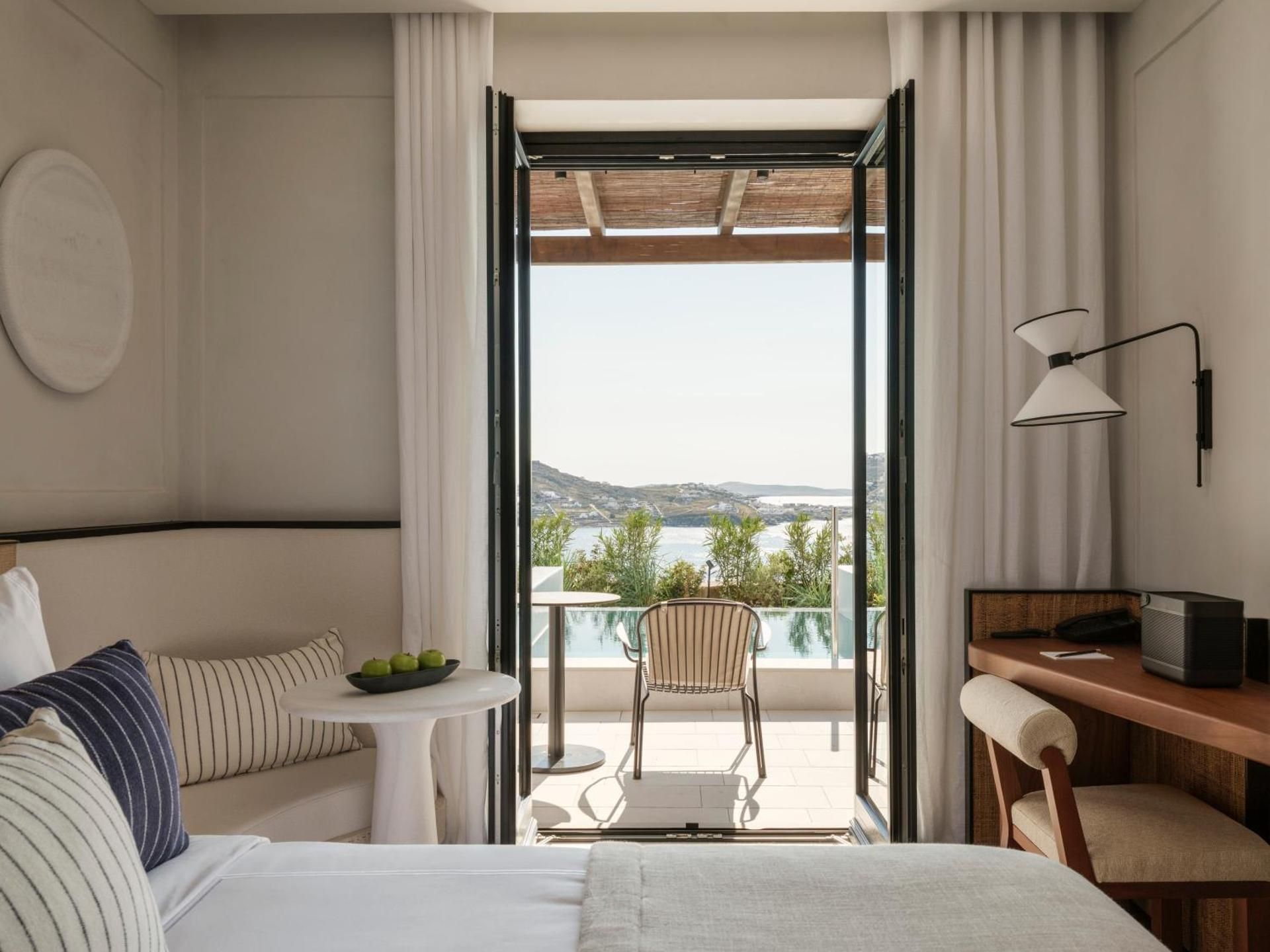 Mykonian Suite with Sea View and Infinity Pool