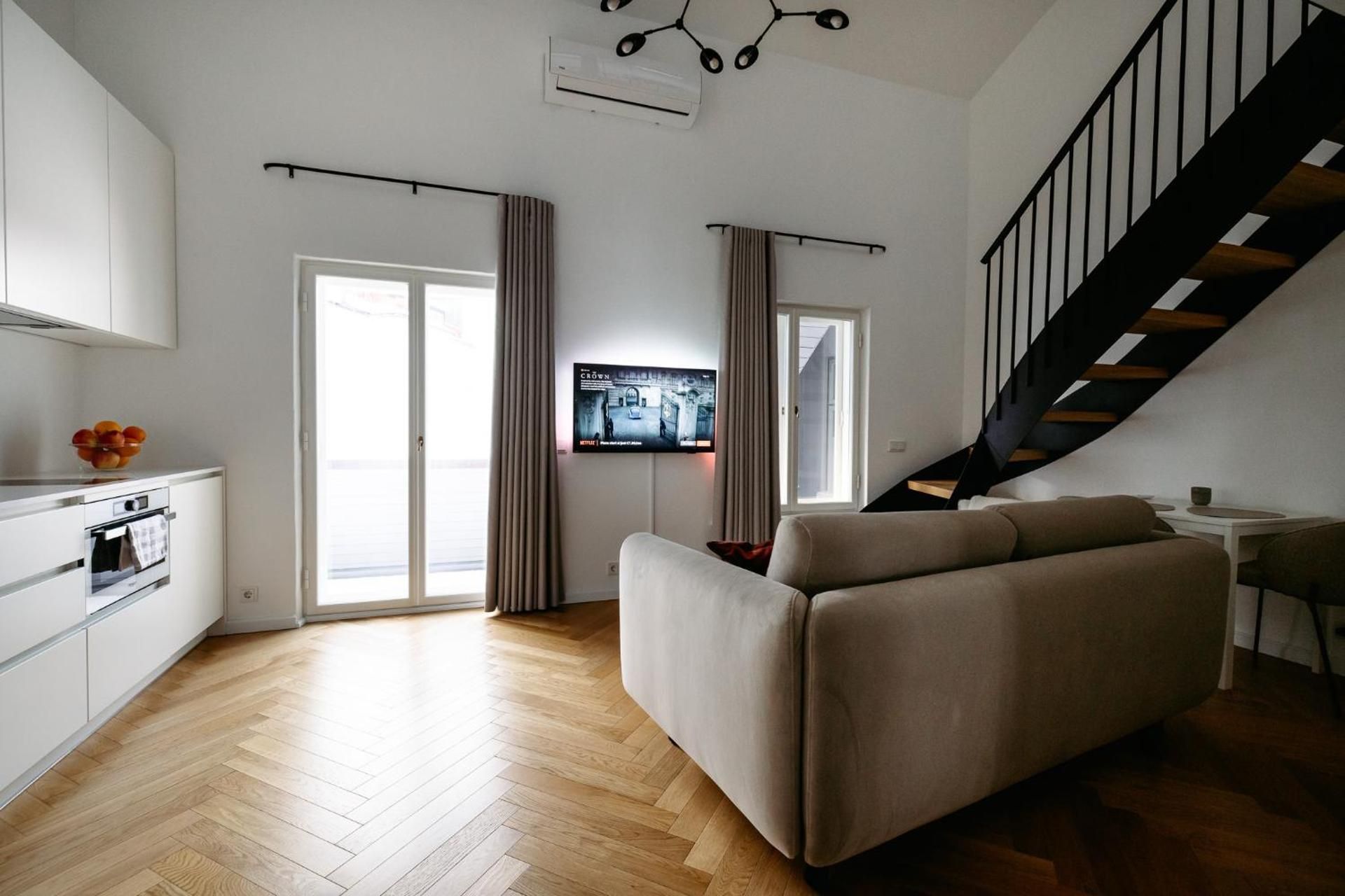 One-Bedroom Apartment with Balcony