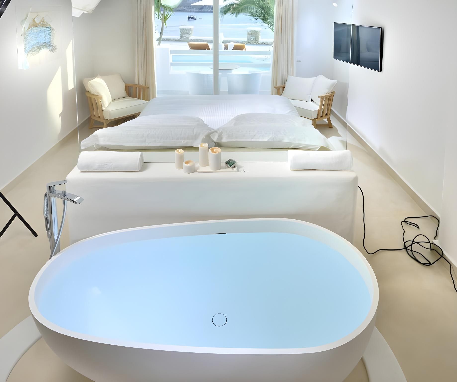 Elegant Sea View Suite with Private Outdoor Pool