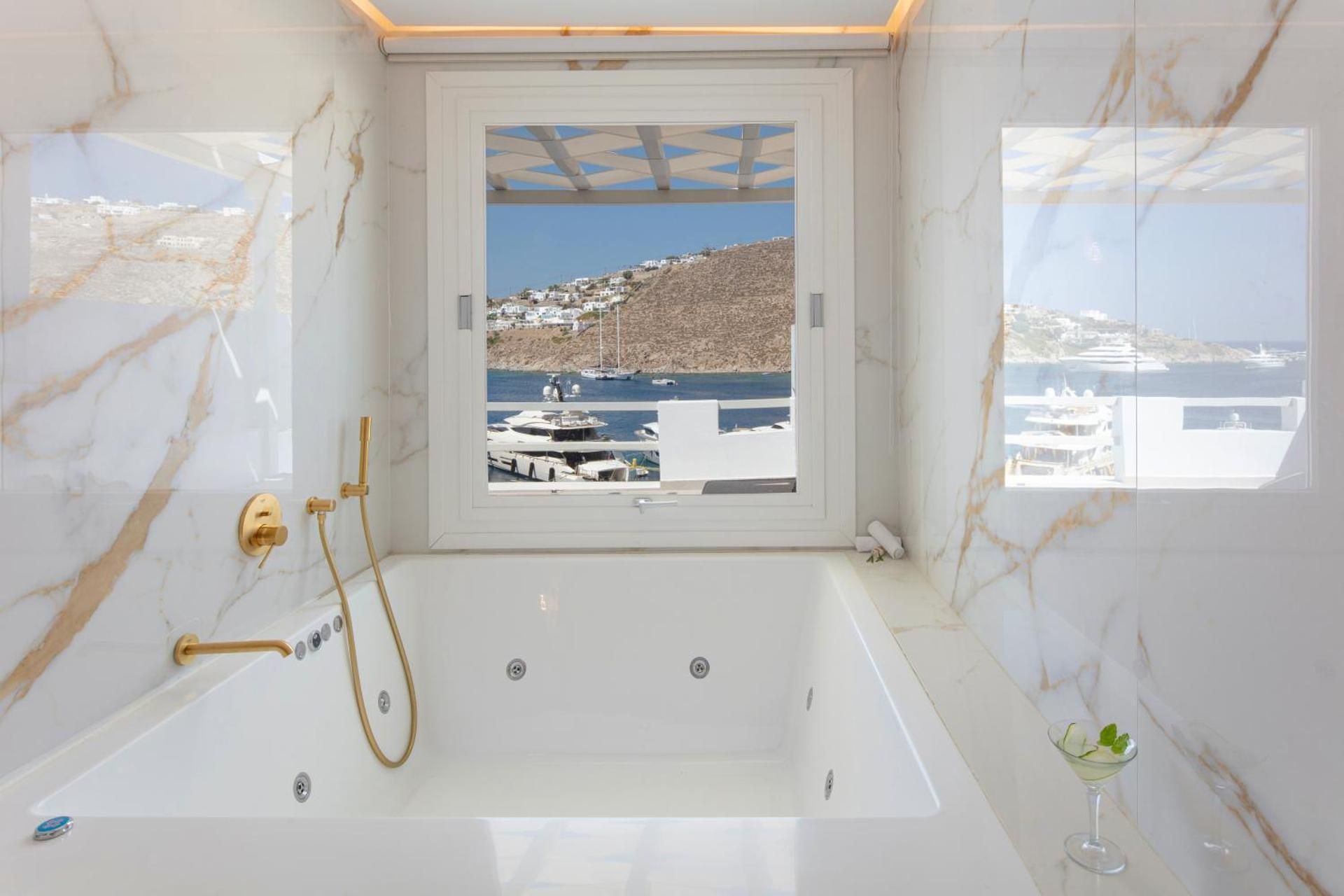 Nissaki VIP Suite sea view with Indoor Jacuzzi
